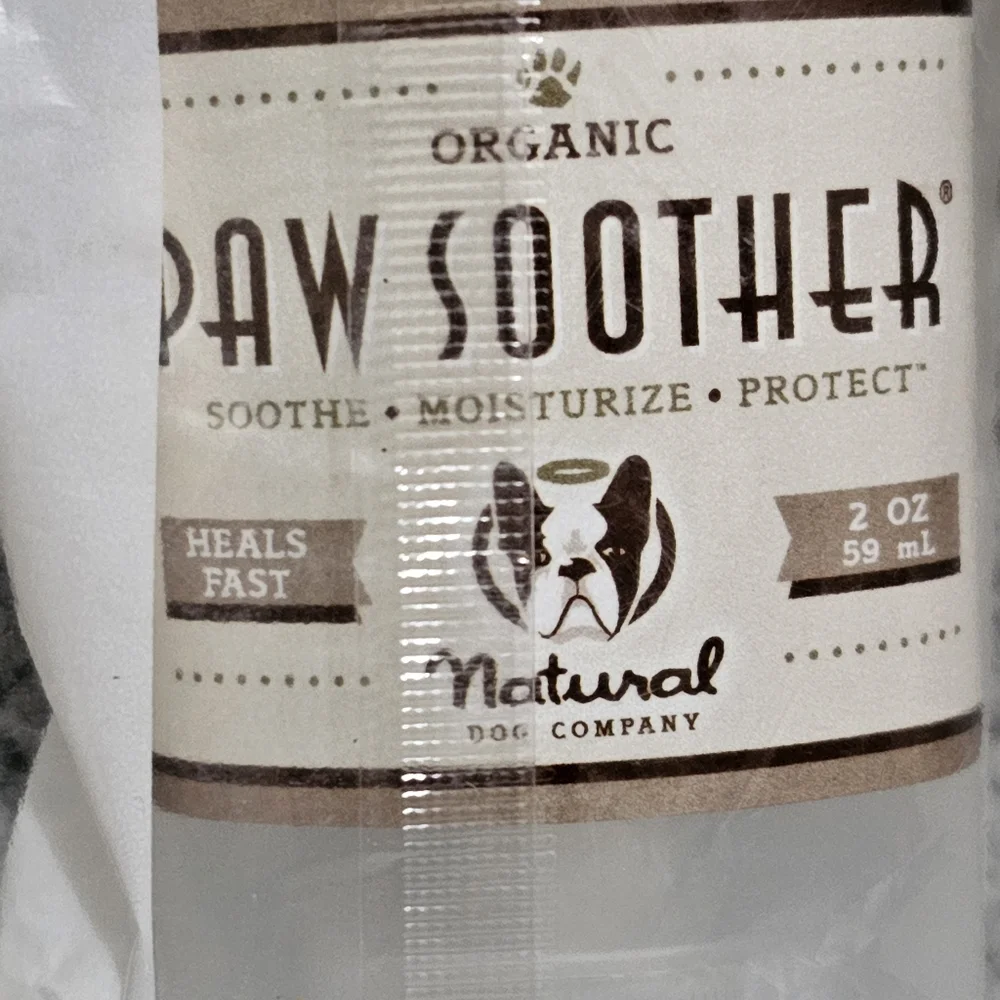 Natural Dog Company Paw Soother Organic Heals Dry Cracked Paws 2oz